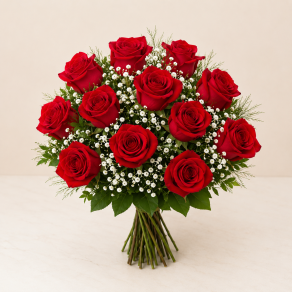 BUQUÊ  COM ROSAS  COLOMBIANAS B 226