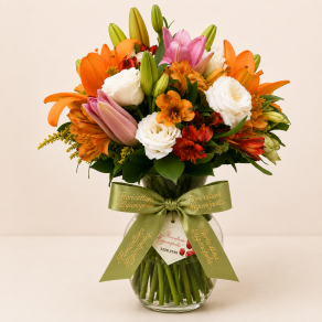 BUQUÊ  MIX DE FLORES  NOBRES B 651