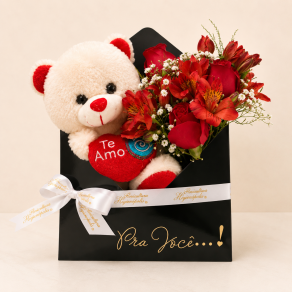 ROSAS E PELUCIA BOX A602